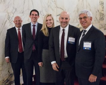 Tony Fineman, Michael Lavipour, Abbe Franchot, Robert Verrone and Jay Neveloff.