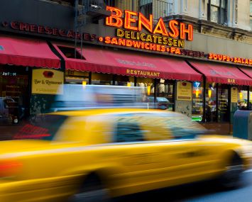 Ashes to Benash Delicatessen on 7th Avenue and West 55th Street.