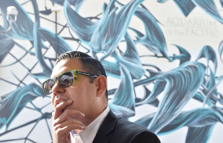Long Beach Mayor Robert Garcia