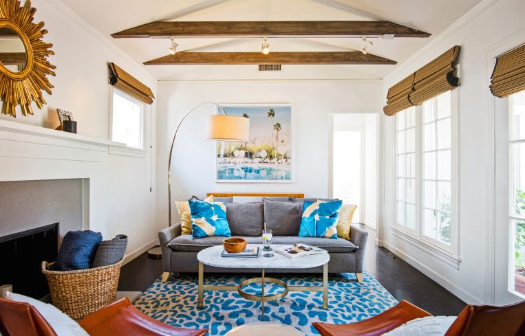 An Airbnb in Los Angeles.