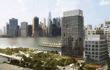 A rendering of Quay Tower.