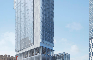 Rendering of the Virgin Hotel at 1227 Broadway.