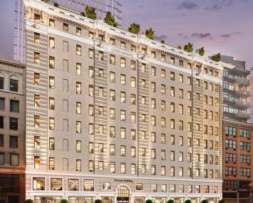 The Pioneer Building at 41 Flatbush Avenue.