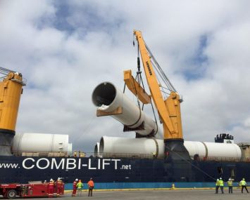Activity at the South Brooklyn Marine Terminal.