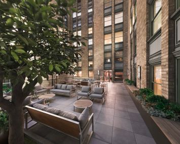 Helmsley Building Club Room Terrace