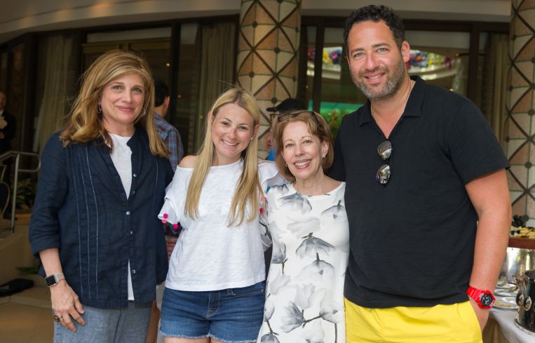 From left: Rebecca Olshan of Eastern Consolidated, Mindy Epstein, Robin Abrams of Eastern Consolidated and Jared Epstein of Aurora.
