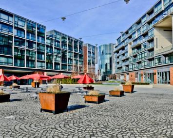 The Piazza at Schmidt's Commons.