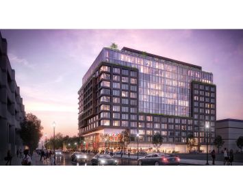 Rendering of JBG Smith's West Half development