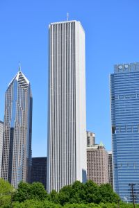 The Aon Center, Chicago's third-tallest building.