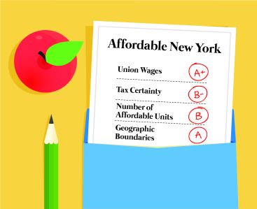 Affordable New York's report card, one year on.
