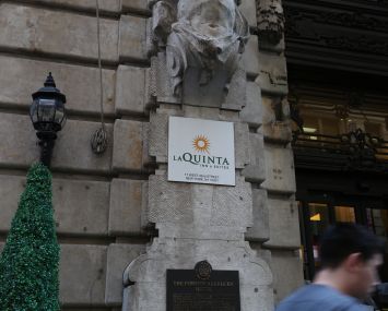 A La Quinta hotel in Manhattan.