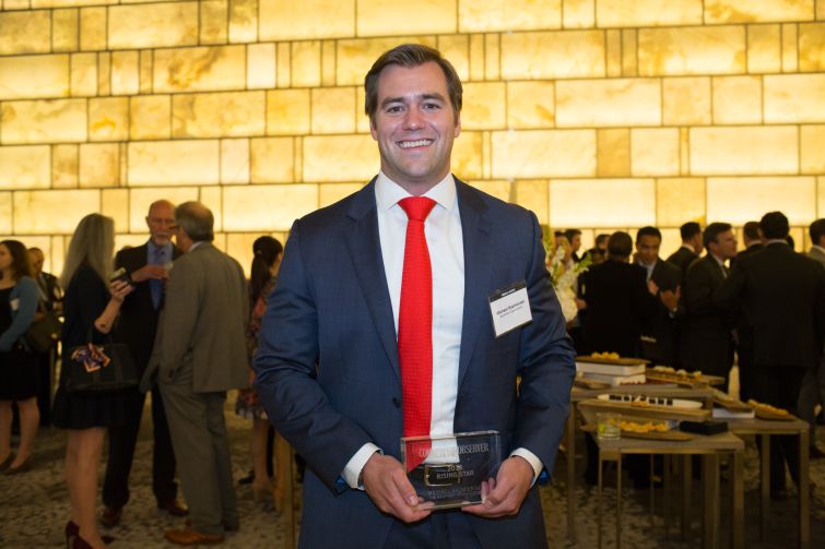 CO's 2018 Rising Star Award winner Michael Kazmierski of the Kaufman Organization.