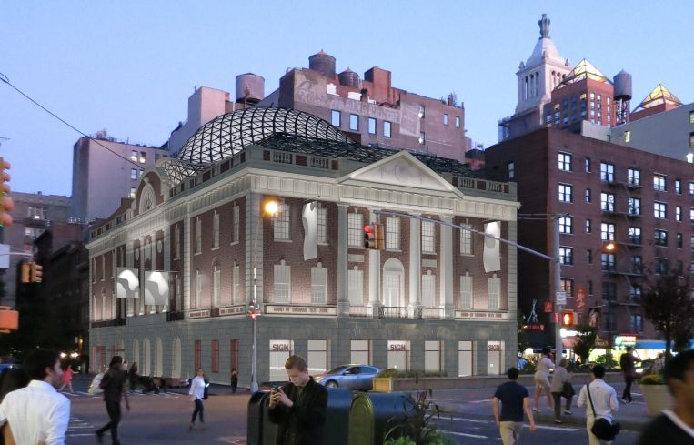 Rendering of 44 Union Square.