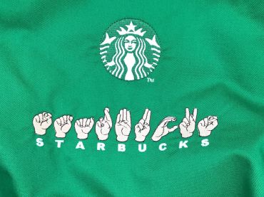 Starbucks apron. 