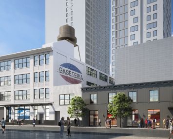Rendering of the Gaseteria Building at 30-10 41st Avenue in Queens.