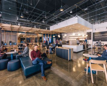 Capital One Cafe with Peet's Coffee.