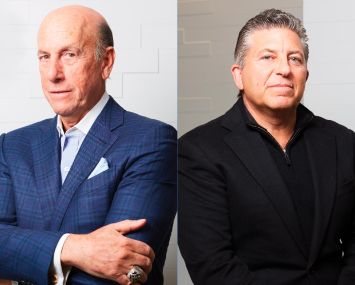 L&L Chairman and CEO David Levinson, left, and President and CIO Robert Lapidus.