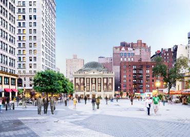 Rendering of 44 Union Square.