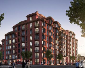 A rendering of the planned building at 867-861 Fourth Avenue. Image: