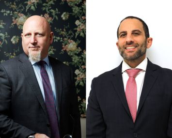 From left: Spencer H. Levy and Jeff Geoghegan.