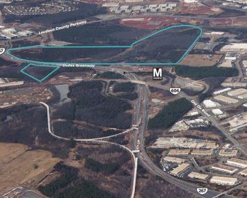 Aerial photo of Washington Dulles Gateway