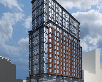A rendering of 1 Flatbush Avenue.