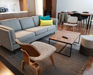 Lauren Elkies Schram stayed in a one-bedroom Pod Pad at the Pod Times Square at 400 West 42nd Street.