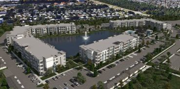A rendering of Aqua Residences in Palm Bay, Fla.