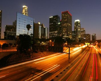 Downtown Los Angeles, home to the Van Nuys Apartment that was part of the sale.