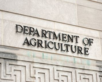 Department of Agriculture building on April 14, 2017