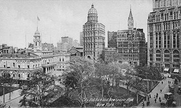 Newspaper Row, 1901-1907