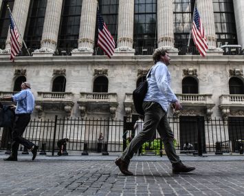 The New York Stock Exchange.