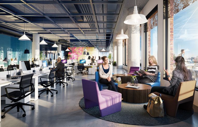 Interior office space.