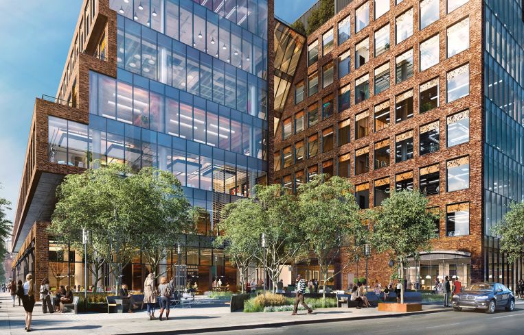 25 Kent's proposed public plaza.