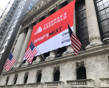 The New York Stock Exchange.