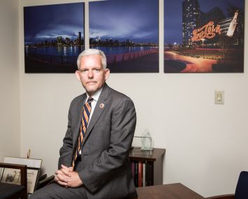 Councilman Jimmy Van Bramer is grappling with massive residential development in Long Island City, infrastructure challenges and constituents who can be wary of change.