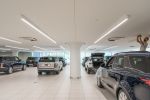 The Land Rover showroom on the third floor of 787 11th Avenue.