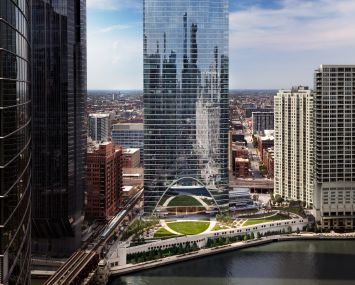 River Point Tower, Location: Chicago IL, Architect: Pickard Chilton Architects