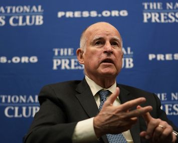 California Gov. Jerry Brown.