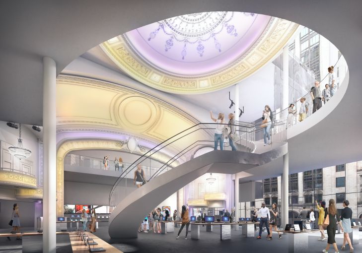 Stillman plans to salvage the proscenium and the arch from the old Times Square Theater and reuse them in it new retail project.