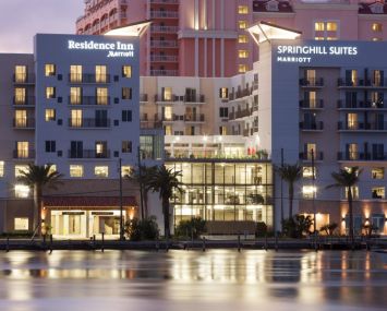 The Residence Inn and SpringHill Suites at 309 Coronado Drive in Clearwater Beach, Fla.