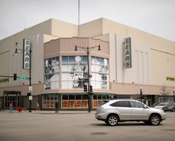 A Chicago Sears store set for closure earlier this year.