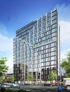 A rendering of 54-62 West 125th  Street. 