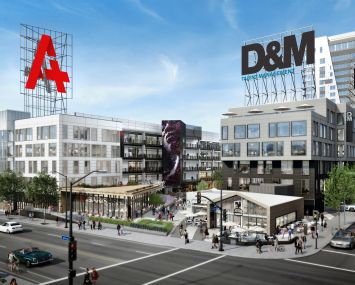 Rendering of Academy on Vine where Netflix signed on for the entire office portion in one of the largest leases of 2018.