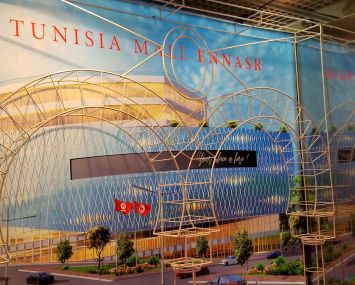 A model of one of two rollercoasters Groupe Chaabane plans to build in Tunisia.