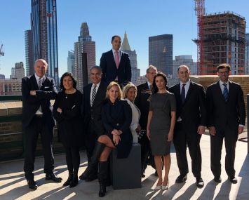 From left to right: Gregory Gang, Catherine O’Toole, Corey Abdo, David Scher (top), Stephen Tarter, David Toran, Ari Waldman. Below: Stephanie Moore, Meagan O’Toole-Raneri, Milana Kakuriyeva.