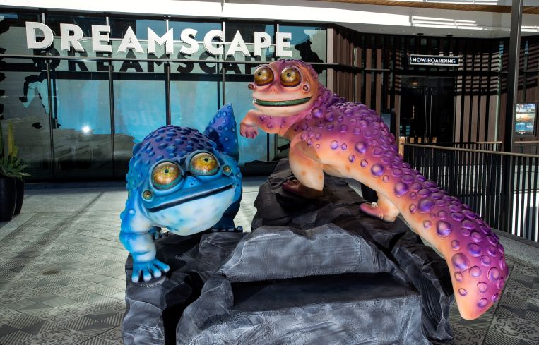 Dreamscape has five different pods with different adventures.