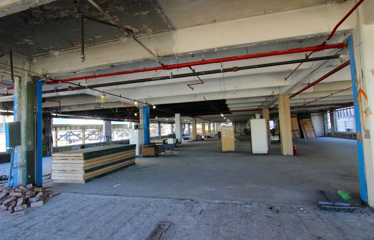 A look at the Cardinal Building before renovation starts.