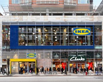 Ikea's small format store at 999 Third Avenue on the Upper East Side.