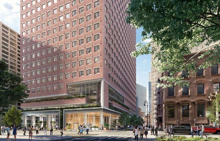 100 pearl street rendering